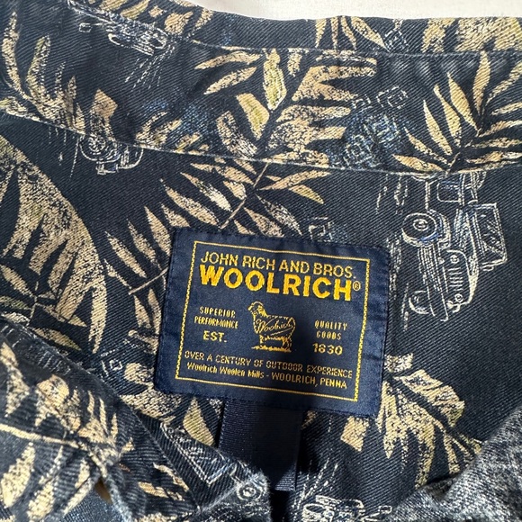Woolrich Jeep Short Sleeve Shirt (Rare) Size XL - Picture 5 of 8